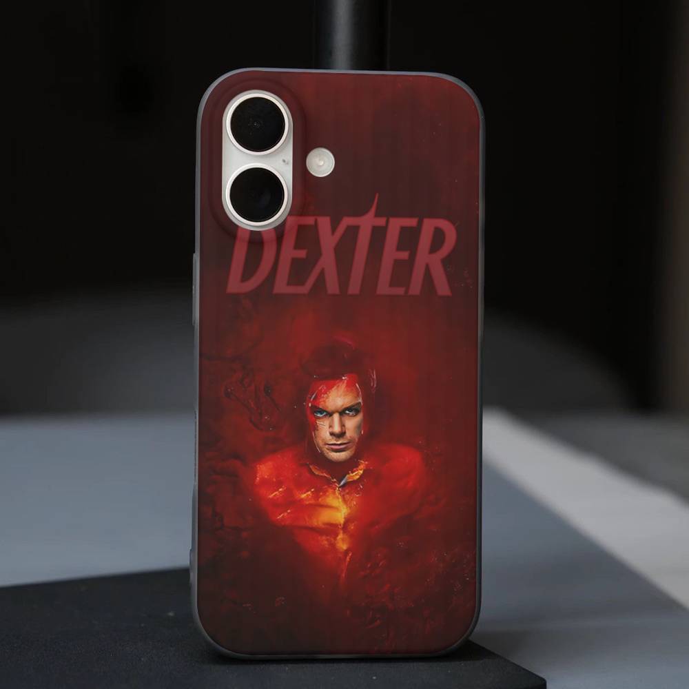 Dexter Morgan Stylish Phone Case For IPhone 17 16 15 14 13 12 11 Pro Max Plus Stripe Cover