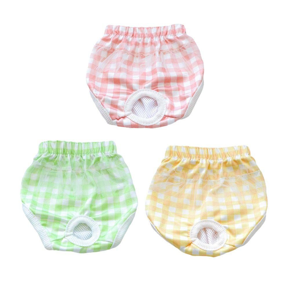 Breathable Dog Menstrual Pants Leakproof Puppy Sanitary Pants Dog Shorts Dog Diaper  Camp