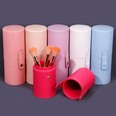 [Dustproof Makeup Holder] Large Capacity Dustproof Makeup Brush Holder | Chic Multicolor with Lid & Pen Slot for Desk Organization