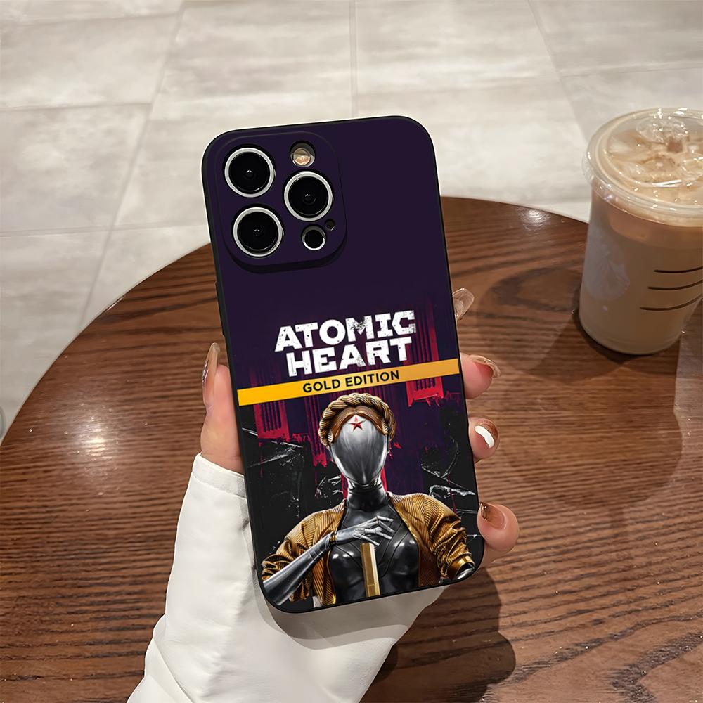 

Чехол для телефона для 17 Pro Max Iphone 14 Pro Max 12 16 15 13 Pro 11 Xr X Xs 8 7 Plus Задняя крышка Atomic Heart iPhone12 Pro