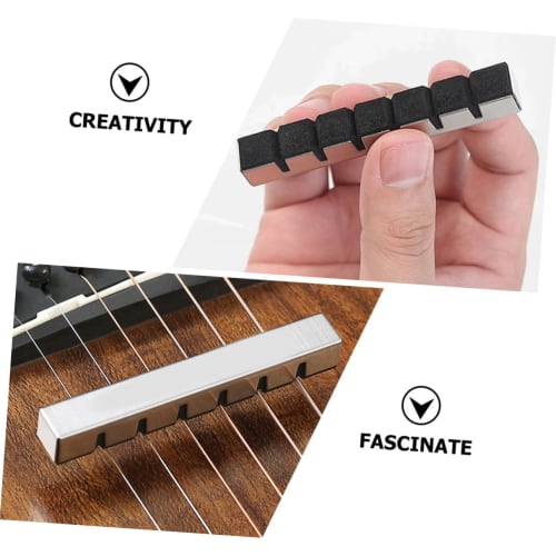 FUTUREORYY Practical Guitar Sound-Dampening Pad, Aluminum Alloy, Quieting Effect, Long-Lasting Use, Durable, Noise-Blocking Accessory for Home Practic