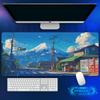 HYBXAXC Japanese Street Style Mouse Pad Gamer HD Large Custom Mousepad XXL Desk Mat Natural Rubber Carpet Gaming Laptop Mice Pad