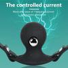 Control remoto eléctrico boca bola clip bondage boca mordaza vibrador boca restricción mordaza bola bdsm esclavo bondage boca abierta sexo bola arnés correa mordaza