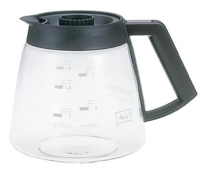 Kaffeekanne für Kaffeemaschinen M-150P und M-151B, Hitzebeständiges Glas, 1,8L Fassungsvermögen, 14 Tassen, KA-G M-180