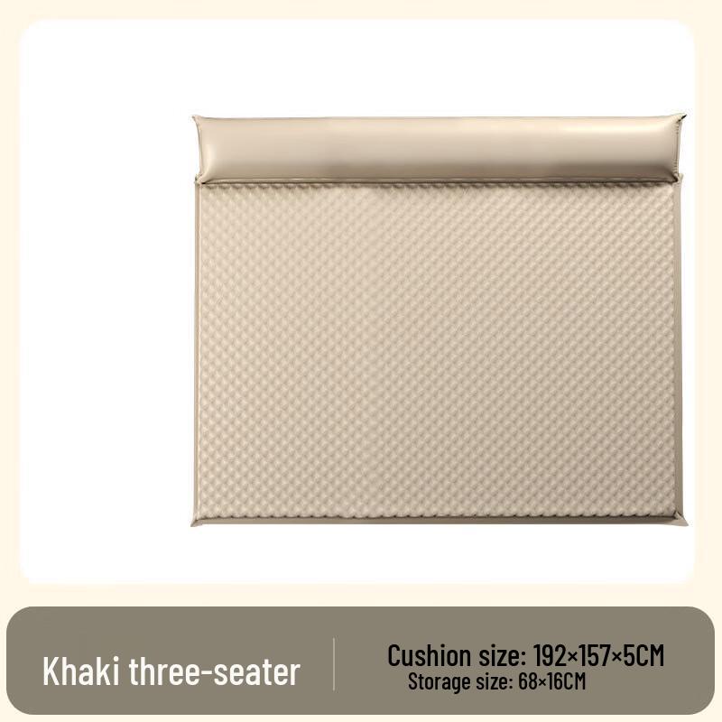 Outdoor Portable Inflatable Camping Mattress 3 Person, 5cm Thick