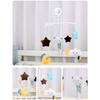 Baby Crib Mobile with Music & Rotating Toys Soft Plush Hanging Rattles for Newborns 0-3 Years Soothing Melodies for Nursery Stroller Bedtime