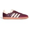 adidas Samba OG Maroon Women Sneakers Red Cream-White Gold-Metallic ID0477