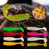 15 pièces/Leurre souple en silicone Pièce Appât artificiel 4cm/5CM 1g Articles pour la pêche Pêche en mer Rockfishing Swimbait Wobblers