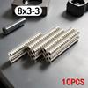 8x3-3mm Magnete Kühlschrankmagnete für DIY Büro Whiteboard Werkstatt Geeignete Werkzeuge Zuhause Arbeitsplatz, Etc