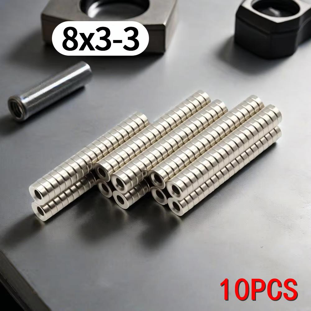 

8x3-3mm imans Refrigerator magnets for DIY Office Whiteboard Workshop Suitable Tools Home Workplace, Etc