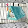 Parrot Hammock with 2 Hanging Hooks Warm Snuggle Hut Cage Tent for Cockatiels
