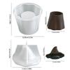 Halloween Ghost Candle Jar Resin Mold Candy Container Mold Making Candle Cups Jewelry Organizers Reusable Silicone Mould