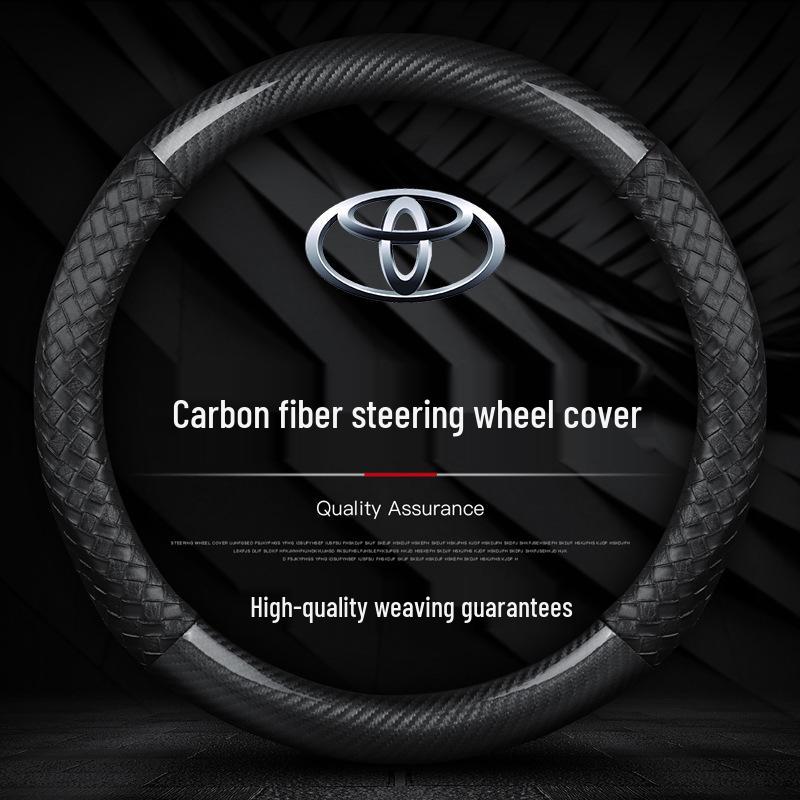 Toyota Car Steering Wheel Cover for Camry, Corolla, Crown, Highlander, RAV4, Reiz, Levin, Vios
