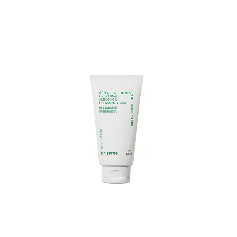 Innisfree Cleansing Moisturizing Cleansing Green Tea Refreshing Cleanser-150g зелёный