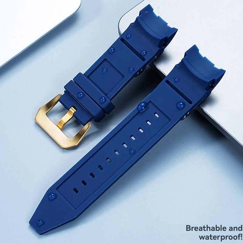Per alta qualità gomma serie Invicta Pro Diver quadrante grande bocca curva stile originale catena orologio da uomo cinturino curvo per orologio