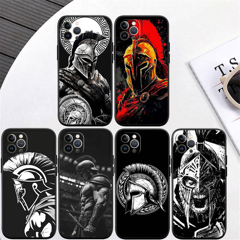 MH141 Spartan Warrior Phone Case for Motorola Moto Edge 60 60s 70 G86 G56 G54 E14 G04S G45 G54 G64 S30 S50 X30 X40 X50 Pro Power Tylus
