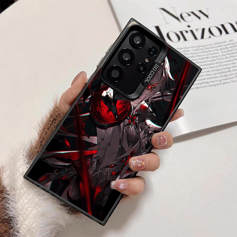 Genshin Impact Arlecchino Soft Phone Case for Samsung Galaxy S24 S25 FE S26 Edge S23 Ultra S22 Plus S21 + Shockproof Cover Back