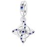 925 Silver Celtic Knot Evil Eye Bracelet Fit Original Pan Charms Protection Good Luck Beads For Daughter Berloque