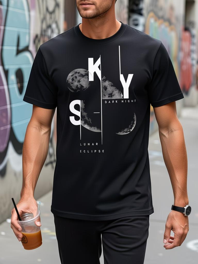 Oversized Angel Wings Butterfly Graphic T Shirts for Unisex Vintage Black White Wing Print Short Sleeve Tee Casual Streetwear