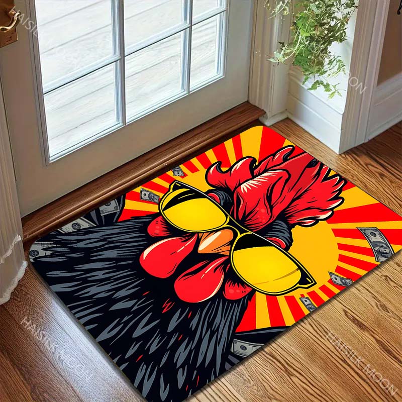 Personalized Cock Carpet for Living Room Bedroom Sofa Home Decor Non-slip Floor Mat Modern Rugs Luxury Gifts Fast Shipping