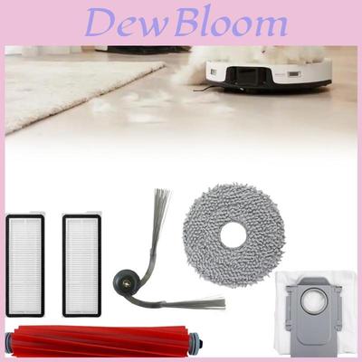 For Roborock Qv35a Qr598 Qr798 Robot Vacuum Cleaner Accessories Main Brush Side Brush Filter Cleaning Cloth For Home Use