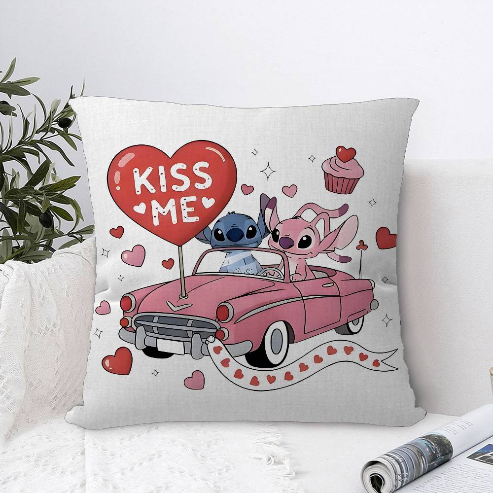 Cute SStitchs Personalized Pillow Cover Kids Bedroom Wild Party Decor Pillowcase kid Birthday shower Gift