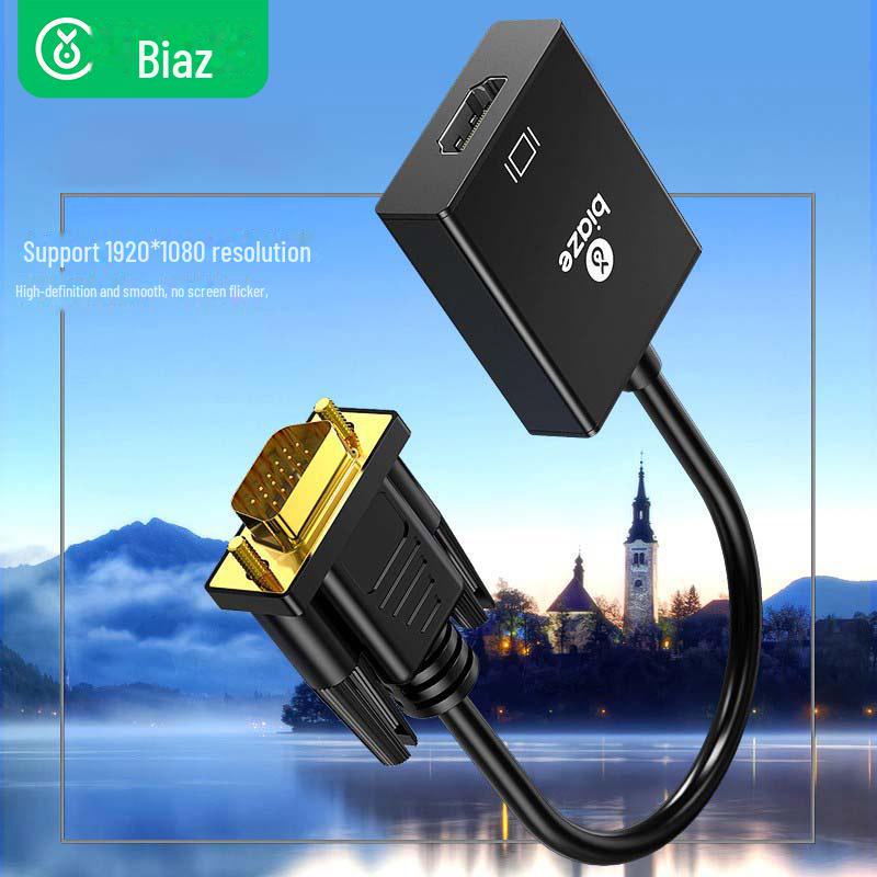 Biaz 2-in-1 DP to HDMI/VGA 4K Adapter Cable