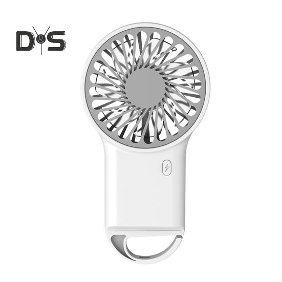 

Мини-портативный вентилятор Сильный ветер 3 настройки скорости Низкий уровень шума Компактный размер Портативный перезаряжаемый охлаждающий вентилятор Персональный небольшой настольный вентилятор 11 белый