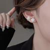 Orecchini a Vite Gardenia di Diamante Fori Auricolari Piccoli Orecchini Floreali