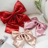 Large Ribbon Bows Christmas Tree Ornament Handmade Birthday Gift Colorful Sequins Fabric Bowknot Party Accessories