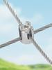 20 PCs Cross Wire Ropes Clip Stainless Steel Cable Clips No Drilling for Climbing Plants & Fence Outdoor