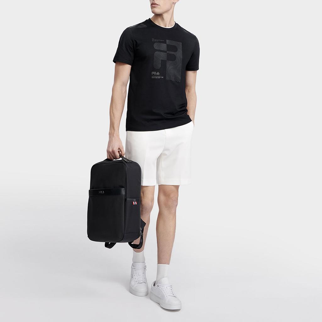 New FILA T Shirts Men's Jet Black F11M327104BBK