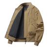 New Jacket Men's Business Jacket Baseball Collar Casual Jacket Men's Solid Color Large Size Youth Jacket