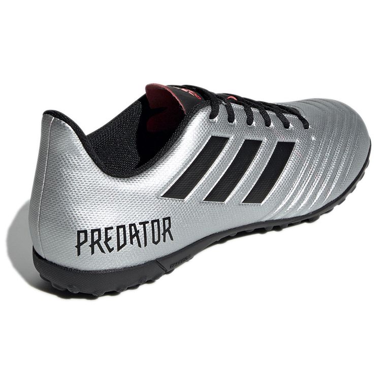 Adidas Predator 19.4 Round Toe TF (Rubber Studs) Hard Ground Artificial Grass Kangaroo Leather Composite Non-Slip Durable Soccer Shoes F35634