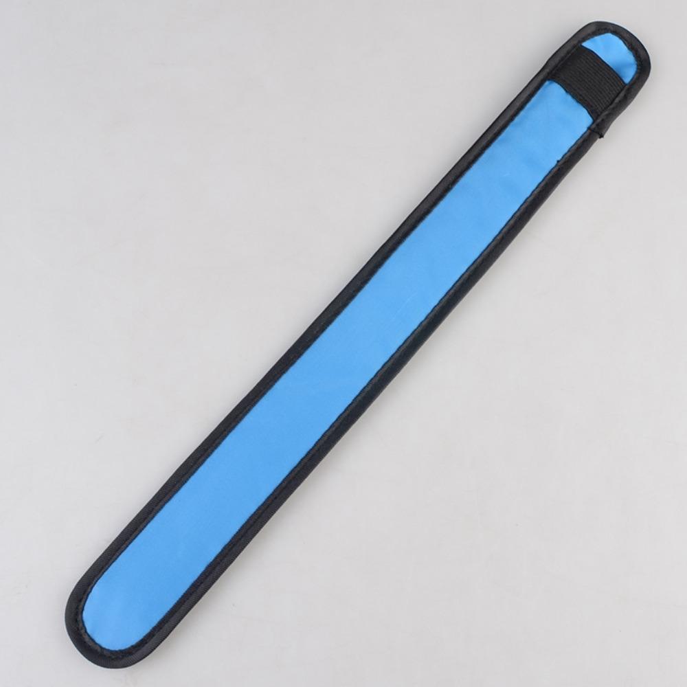 Polyester LED Armband Snap Slap Design Reflective Band Light Up Ankle Band Night Sport
