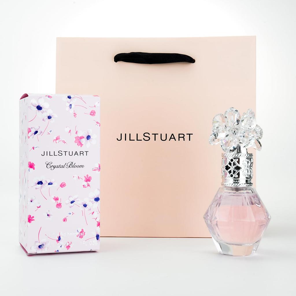 [Domestic Authentic Product, Gift Wrapped] JILL STUART Crystal Bloom Perfumed Hair Mist 30ml Hair Fragrance - Delicate Scent, Leaves Hair Smooth and S