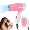 Hatteker Portable Hair Dryer Electric Home Use Hair Dryer Foldable Small Tube for Quick Drying
