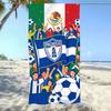 Mexican Fans Towel Beach Oversized Soft Ultra Absorbent Quick Drying Large Pool Travel Camping Bathroom