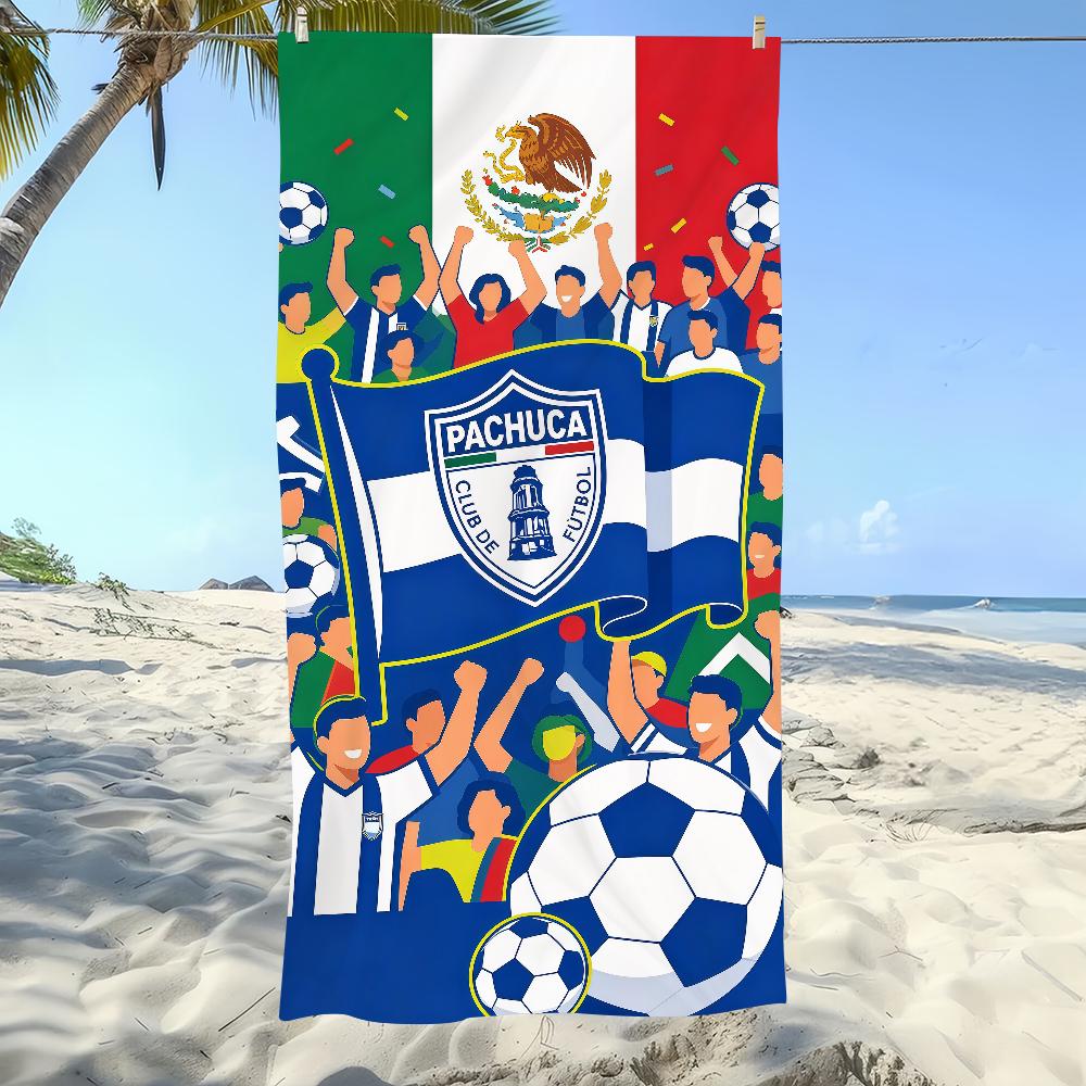 Mexican Fans Towel Beach Oversized Soft Ultra Absorbent Quick Drying Large Pool Travel Camping Bathroom