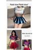 Cheerleader Temptation Football Baby Cosplay Set - Sexy Super Short Skirt & Uniform Erotic 2368