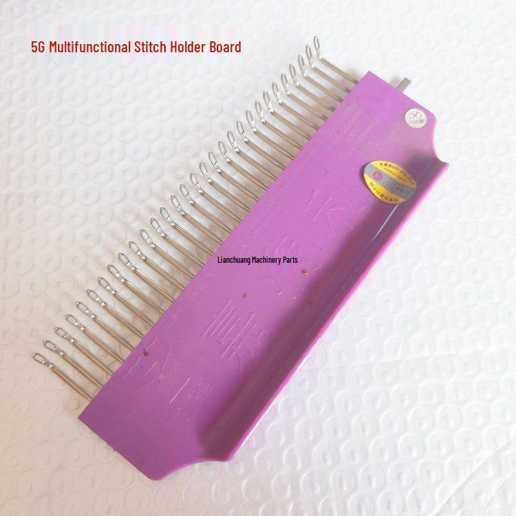 

Hand-Cranked Knitting Machine Accessories: Multi-Functional Transfer Bar, Adjustable Plate, Coarse & Fine Needle Comb.