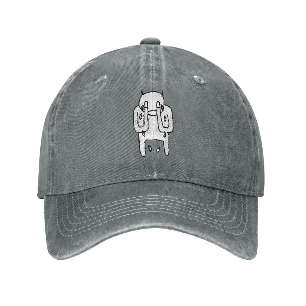 Radiohead Amnesiac Album Baseball Caps Unisex Distressed Denim Washed Snapback Hat Rock Outdoor Caps Hat