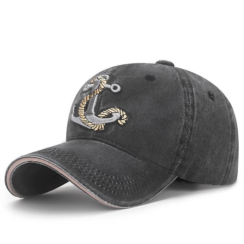 

Новая выстиранная и старая простая трехмерная вышивка бейсболка уличная повседневная мужская и женская защита от солнца и бейсболка с козырьком Adjustable