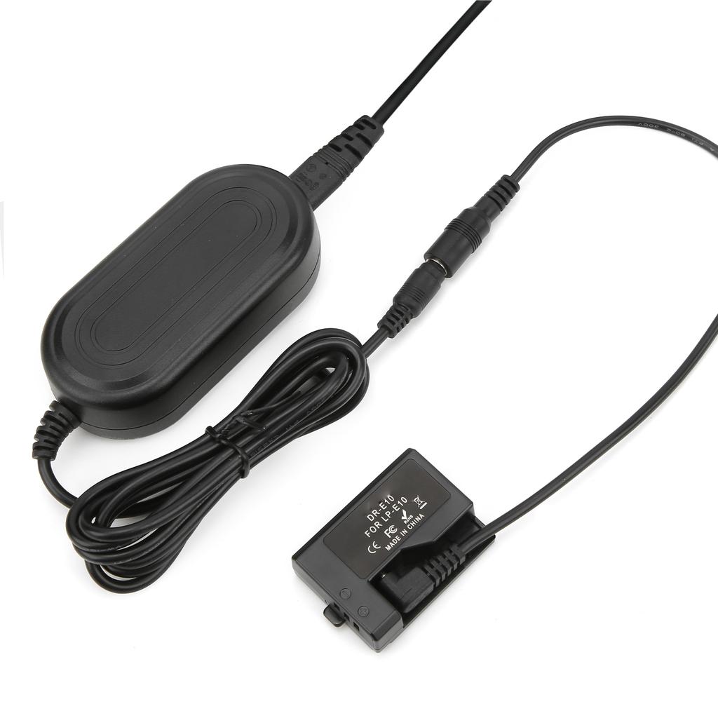 Zasilacz sieciowy Złącze DC LPE10 W pełni dekodowany zestaw atrap baterii dla Canon 1100D 1200D 1300D 1500D
