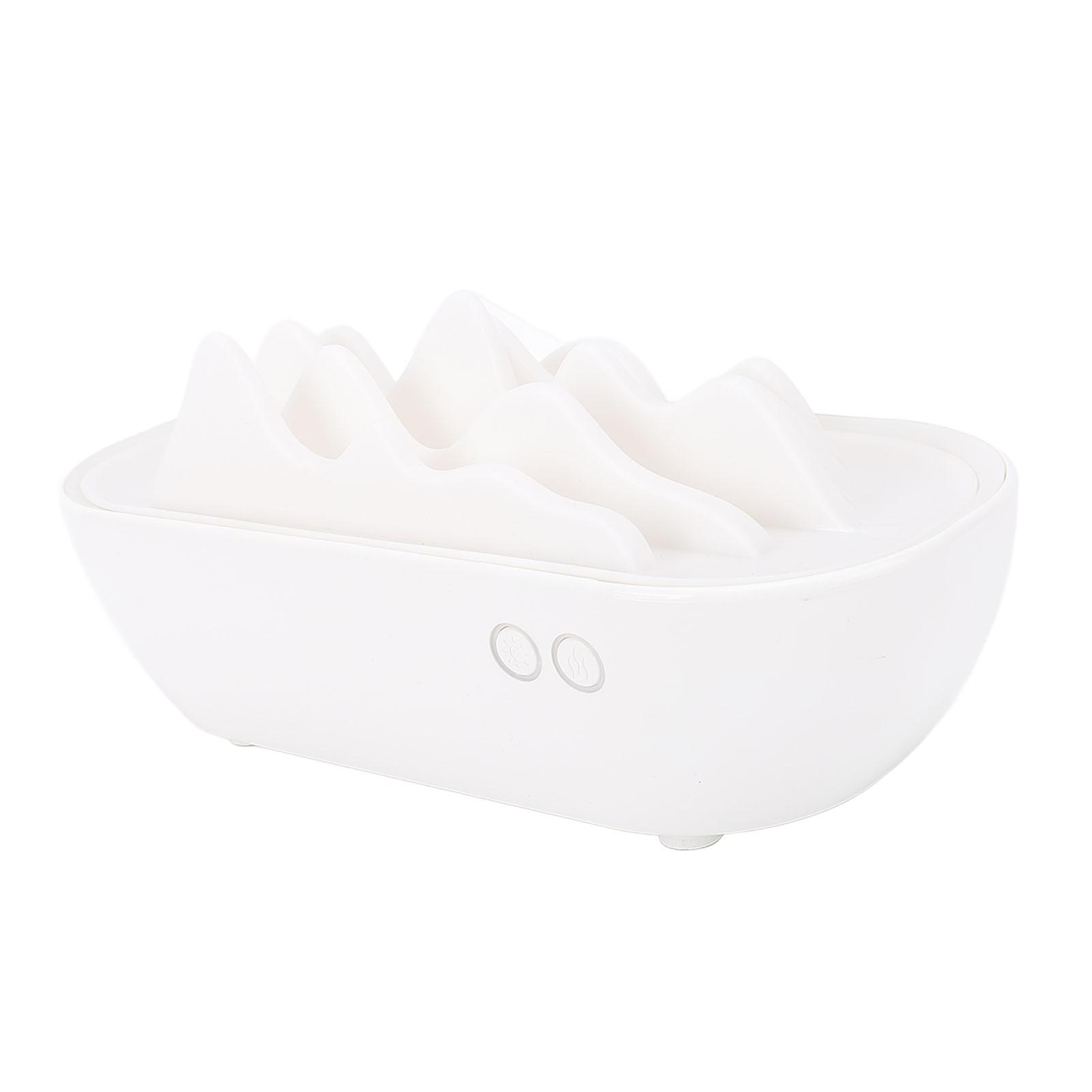 

Aromatherapy Diffuser Chinese Mountains Design Compact Aromatherapy Diffuser Cool Mist Humidifier For Home Black/White білий