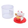 Feng Shui   Cat Solar Powered Waving Maneki Neko Decoration   Cat Statue for Home Shop Car Interior