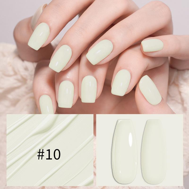 Monja 10-Color Whitening Ice Nail Gel Set - 2025 Bride Series