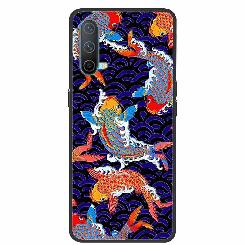 3D Phone Case For OnePlus Nord CE5 CE CE2 CE3 CE4 Relief Emboss Flower Cover for OnePlus Nord CE 2 3 4 5 Silicone Soft Protector
