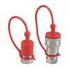 A96I-1Set ISO7241-A NPT Hydraulisk Koppling Kopplingskontakt 1/2 tum Snabbväxlingsgränssnitt Metall