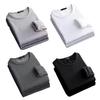 Winter Men's Long-sleeved Thermal Underwer T-Shirt Fleece Bottoming Shirt Round Neck Shirt Fashion Plus Velvet Padded T-shirt